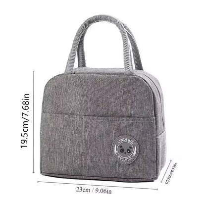 Insulated Lunch Bag For Students And Adults Bento Lunch Bag With Aluminum Foil Thermal Lining Reusa 5