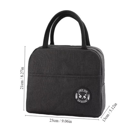 Insulated Lunch Bag For Students And Adults Bento Lunch Bag With Aluminum Foil Thermal Lining Reusa 6