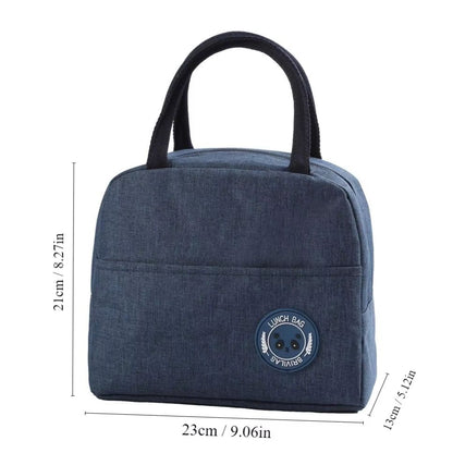 Insulated Lunch Bag For Students And Adults Bento Lunch Bag With Aluminum Foil Thermal Lining Reusa 7