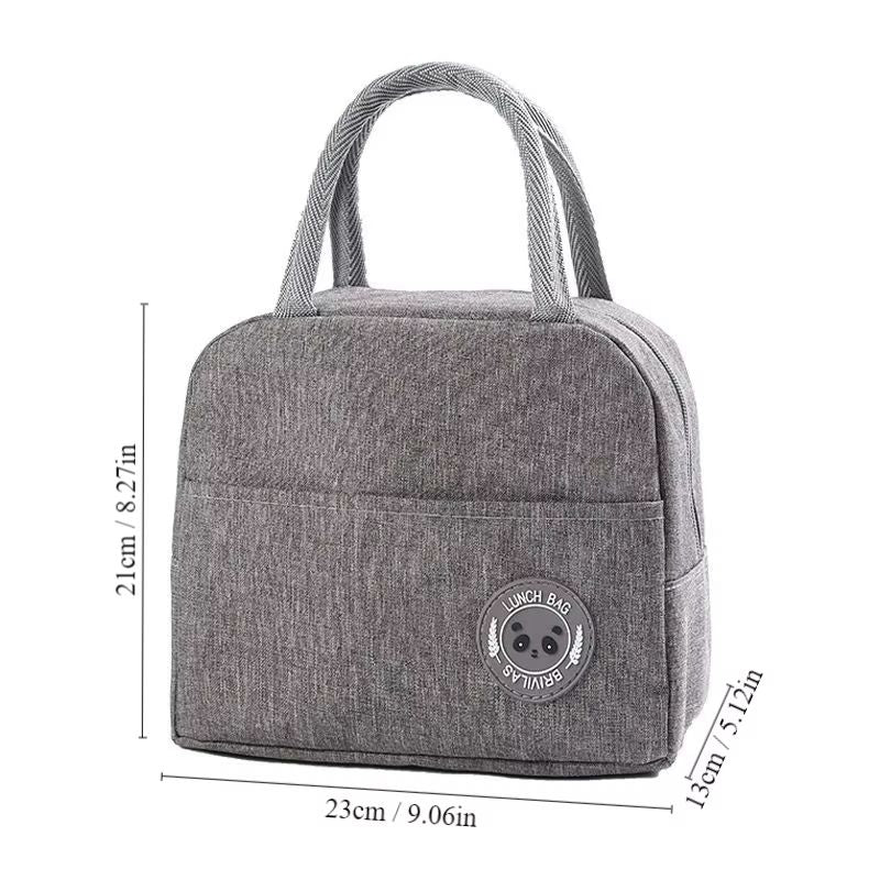 Insulated Lunch Bag For Students And Adults Bento Lunch Bag With Aluminum Foil Thermal Lining Reusa 8
