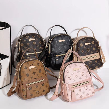 Flower Backpack For Women Fresh Sweet Fashion Backpack For Girls And Student School Bag