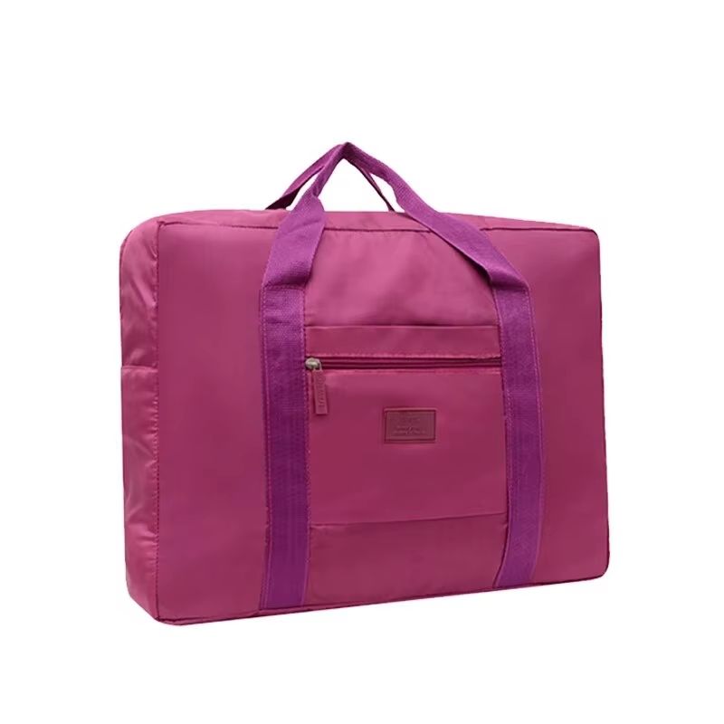 Lightweight Foldable Travel Duffel Bag Unisex Carry On Luggage Tote For Weekenders And Overnight St 9