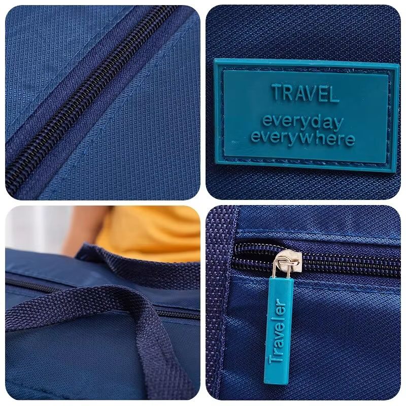 Lightweight Foldable Travel Duffel Bag Unisex Carry On Luggage Tote For Weekenders And Overnight St 5