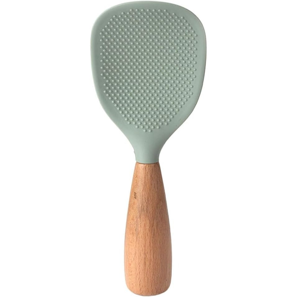 Silicone Rice Spoon HeatResistant Silicone Spoon Non Stick Cooking Spoon Reusable Small Tool 9