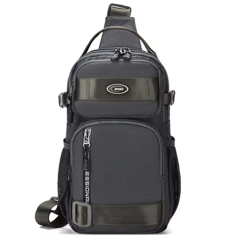 Riding Backpack For Men Lightweight Mens Chest Bag Casual Single Shoulder Crossbody Bag With Large  2