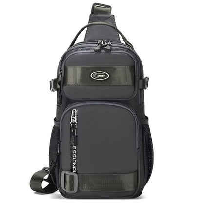 Riding Backpack For Men Lightweight Mens Chest Bag Casual Single Shoulder Crossbody Bag With Large  2