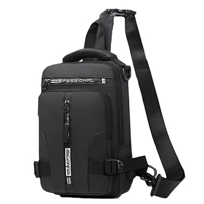 Riding Backpack For Men Lightweight Mens Chest Bag Casual Single Shoulder Crossbody Bag With Large  6