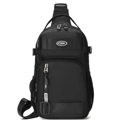Riding Backpack For Men Lightweight Mens Chest Bag Casual Single Shoulder Crossbody Bag With Large  7