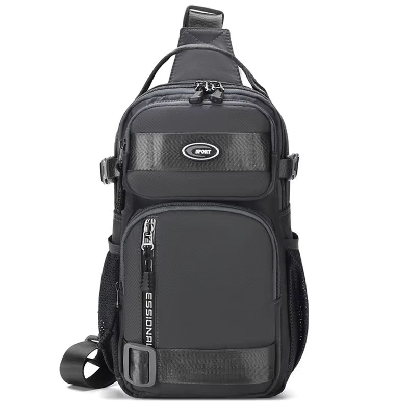 Riding Backpack For Men Lightweight Mens Chest Bag Casual Single Shoulder Crossbody Bag With Large  8