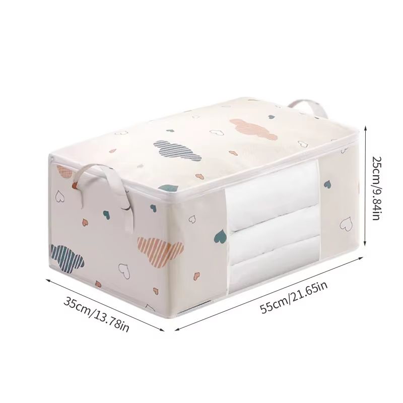 Quilt Storage Bag Large Capacity Dustproof Moistureproof Clothes Storage Bag For Home Moving And Or 5
