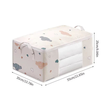 Quilt Storage Bag Large Capacity Dustproof Moistureproof Clothes Storage Bag For Home Moving And Or 5