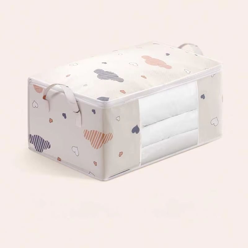 Quilt Storage Bag Large Capacity Dustproof Moistureproof Clothes Storage Bag For Home Moving And Or 6