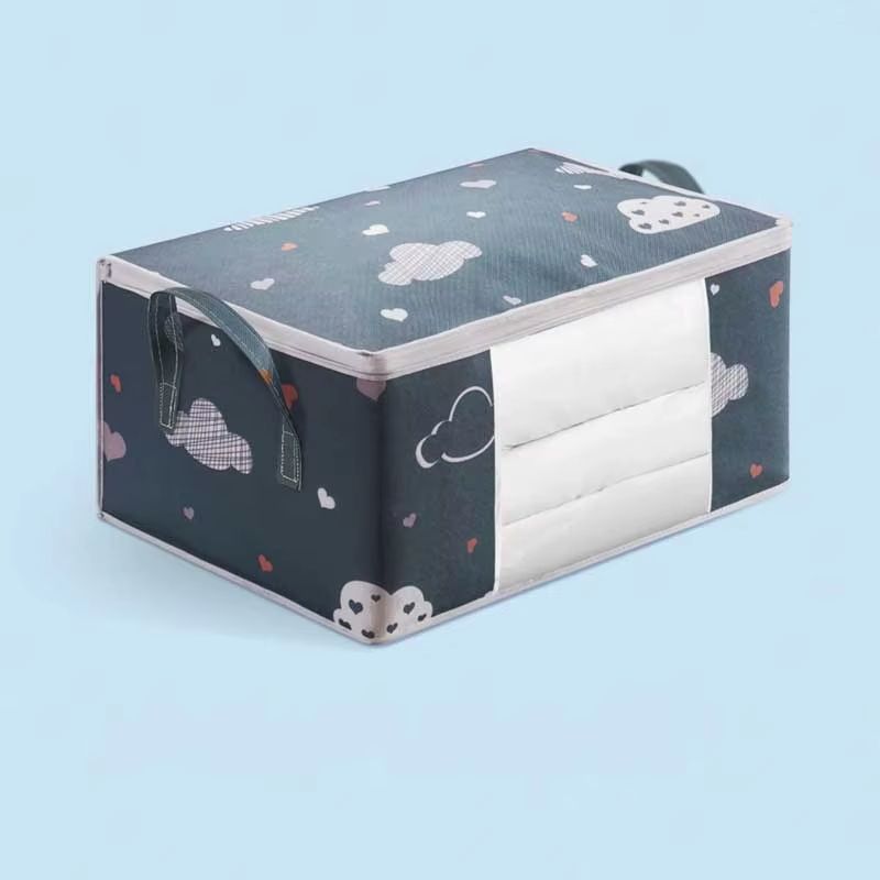 Quilt Storage Bag Large Capacity Dustproof Moistureproof Clothes Storage Bag For Home Moving And Or 7