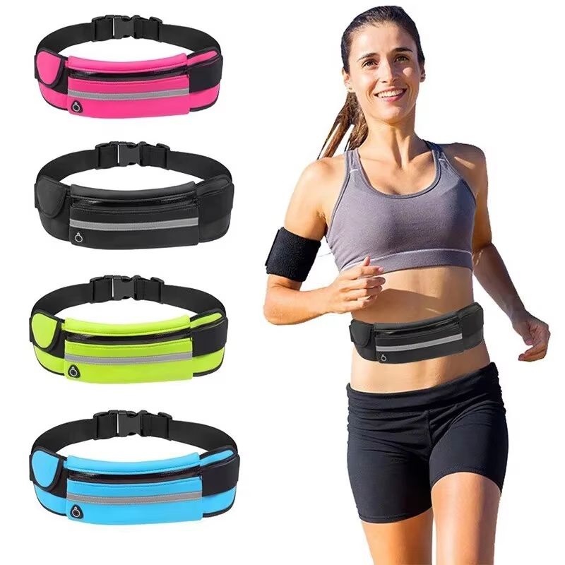 Colorful Waterproof Neoprene Fanny Pack Running Waist Bag For Men And Women
