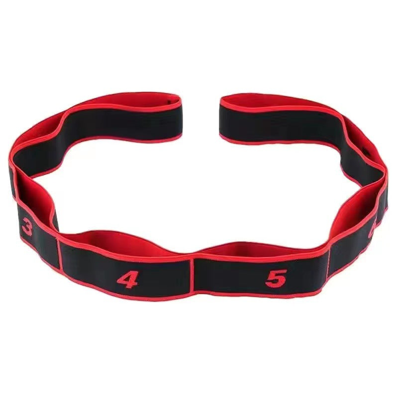 Stretching Belt Pilates Fitness Style Dance Yoga Elastic Stretch Resistance Band Digital Elasticity 8