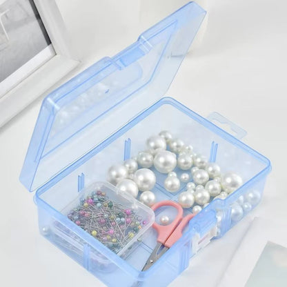 Transparent Plastic Storage Box For Jewelry Hardware Accessories Small Items DIY Crafts And Cosmeti 4