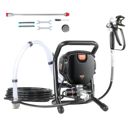 Electric Stand Airless Paint Sprayer, High Efficiency Paint Gun, Smooth and Fine Finish for Home, Furniture, and Outdoor