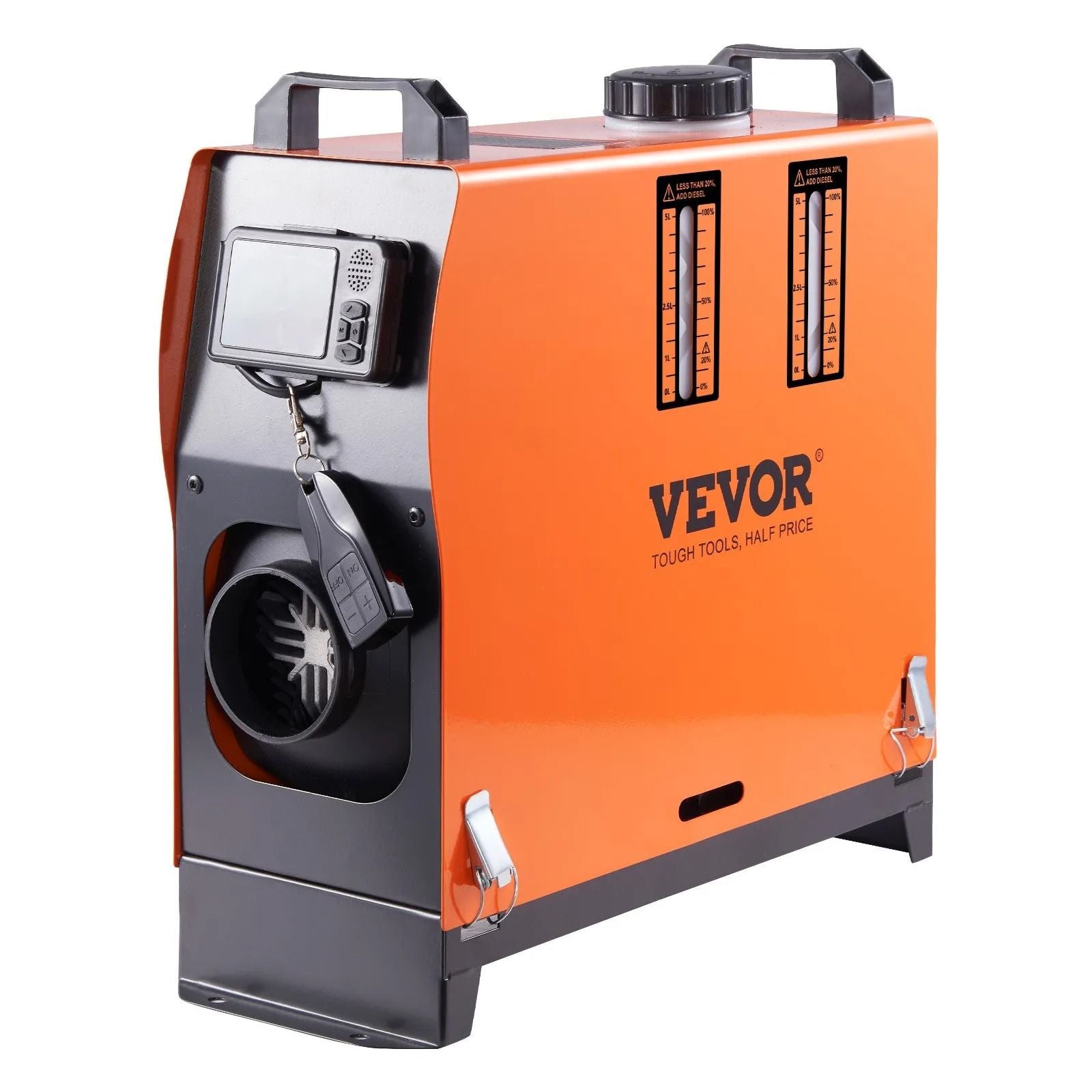 Portable Diesel Air Heater Bluetooth App Control All In One Heater With LCD Remote And Altitude Adj 7