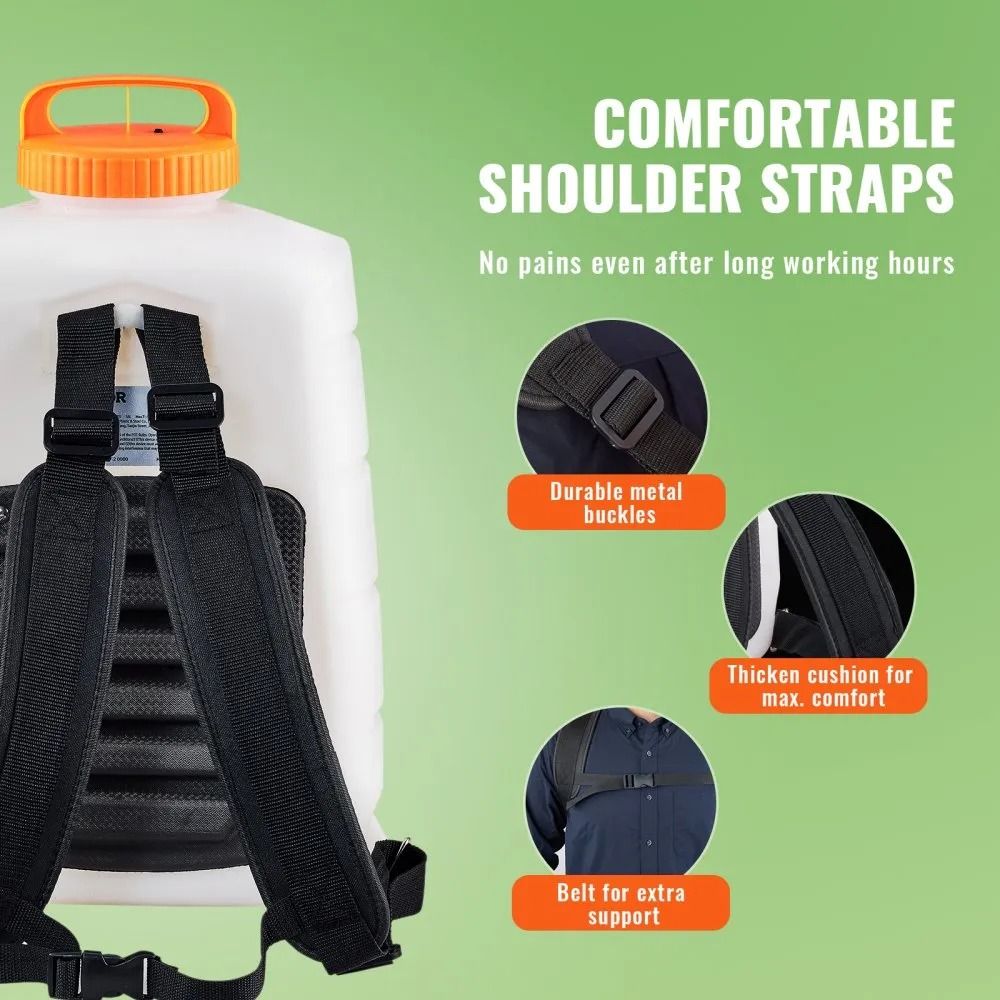 Battery Powered Sprayer Adjustable Pressure Battery Backpack Sprayer With Nozzles And Wands 4