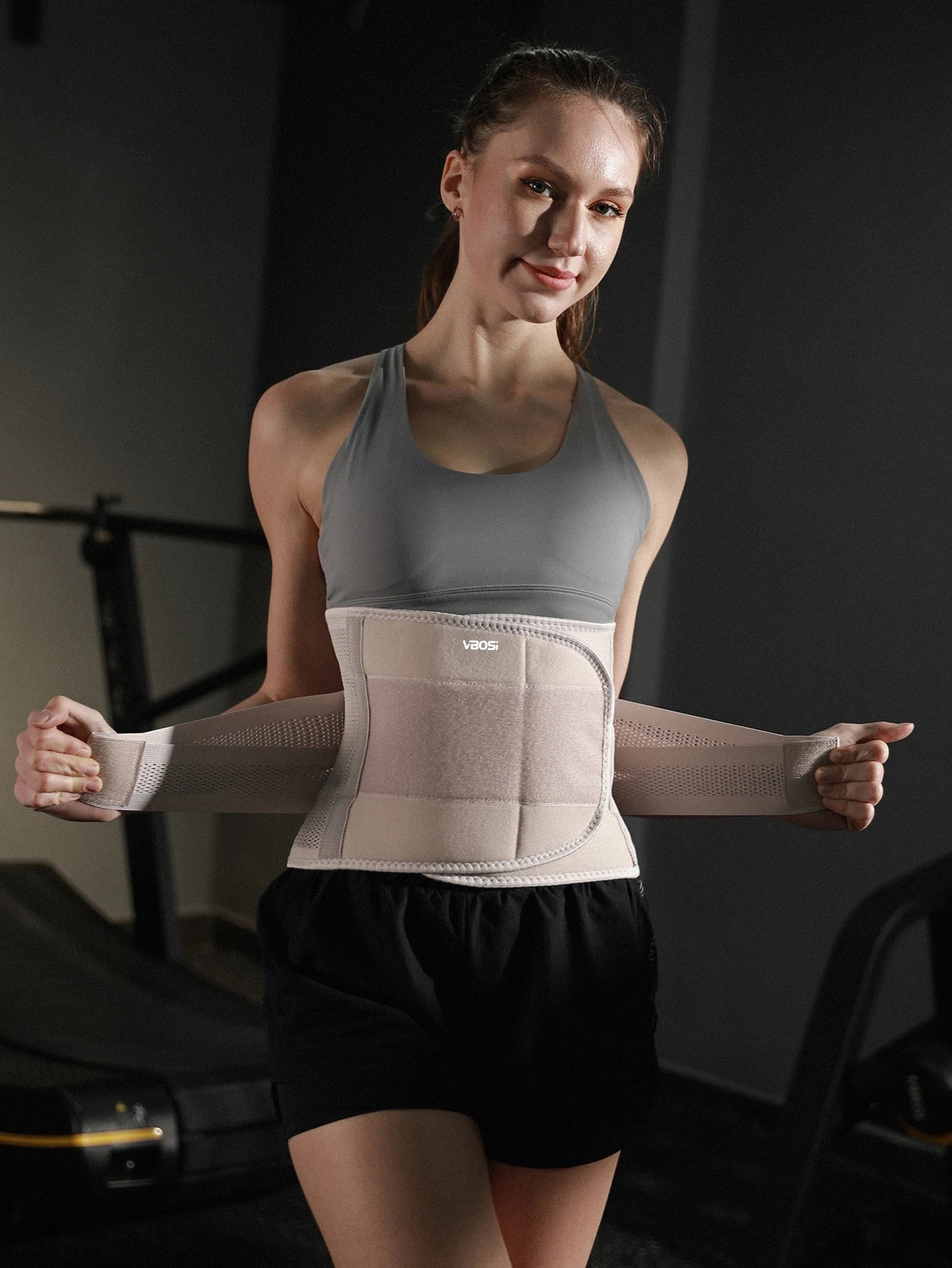 Unisex Lower Back Support, Adjustable Waist Trainer, Tummy Band for Cycling, Weightlifting