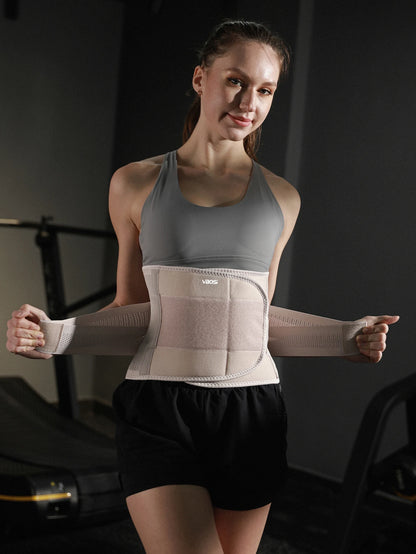 Unisex Lower Back Support, Adjustable Waist Trainer, Tummy Band for Cycling, Weightlifting