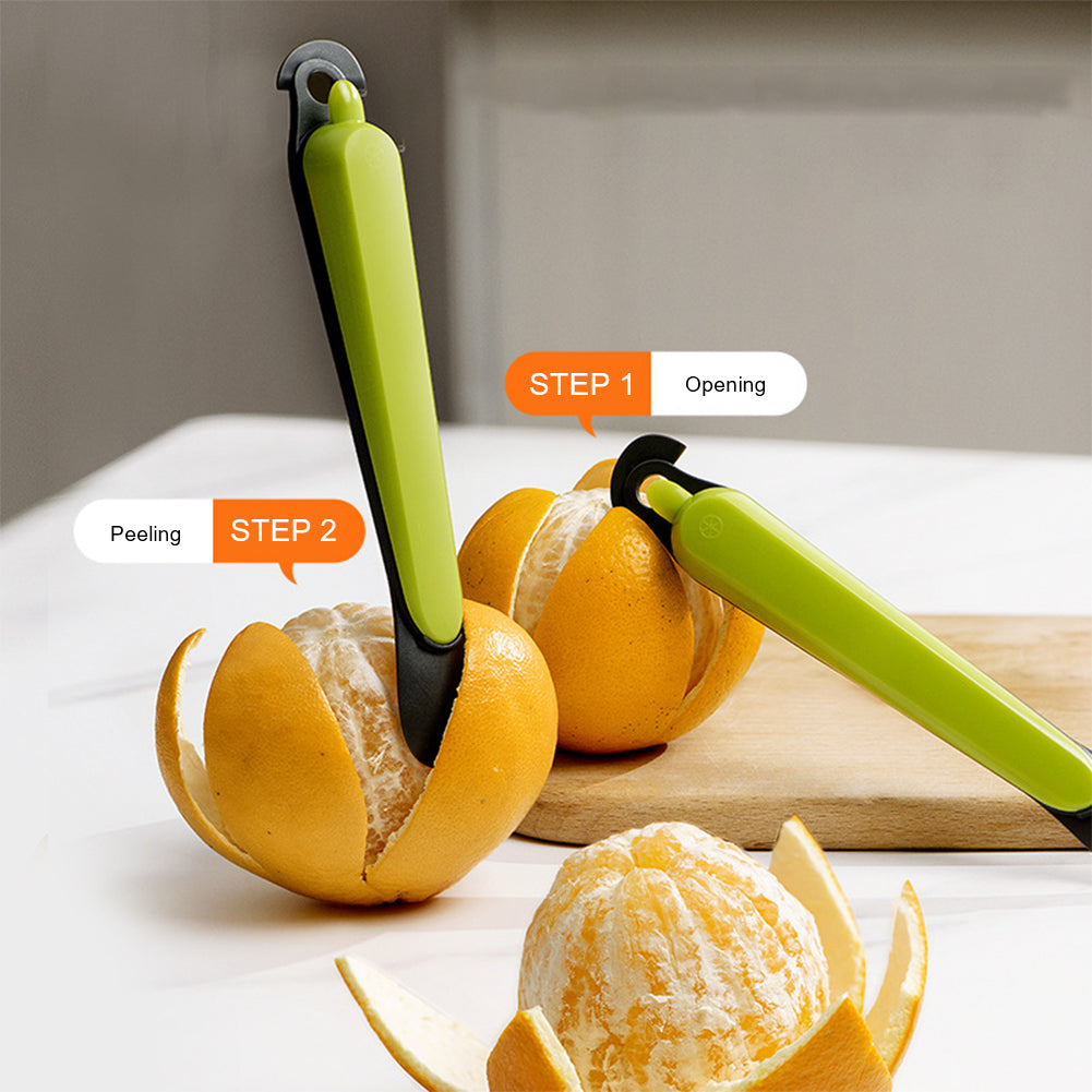 Orange Peeler, Stripper, Multi functional Peeling Knife, Citrus Cutter, Grapefruit Lemon Orange Tool