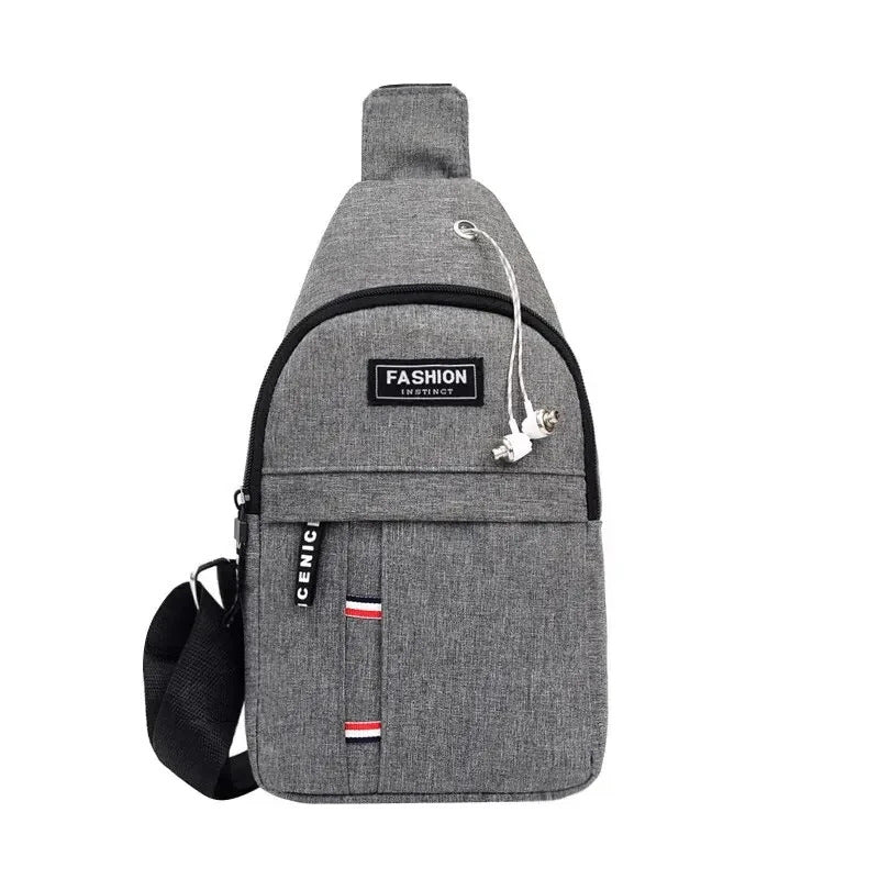 Waterproof Mens Waist Bag Convenient Casual Style Adjustable Shoulder Strap Large Capacity Ideal Fo 3