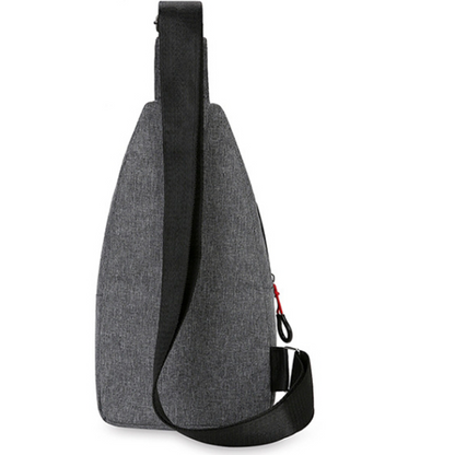 Glow-in-the-dark bag, men's and women's crossbody, outdoor sports, casual chest bag