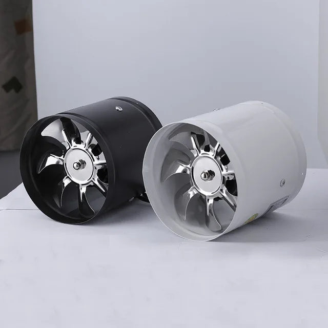 Mini Extractor, Fan Air Ventilator, Kitchen Bathroom Wall Fan, Metal Pipe Duct Ventilation, Exhaust Fan