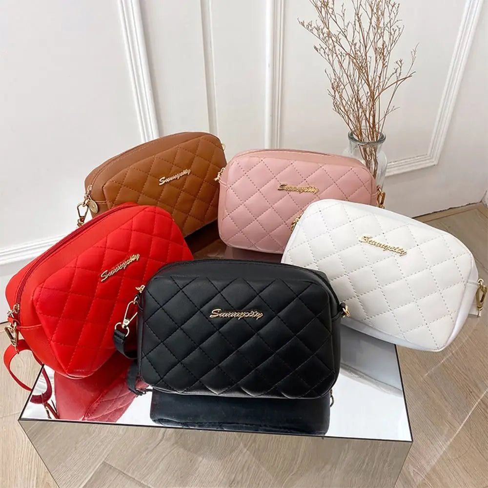 Embroidery Camera Female Small Messenger Bag Ladies Crossbody Purse Shoulder Bags Fashion Chain For 1