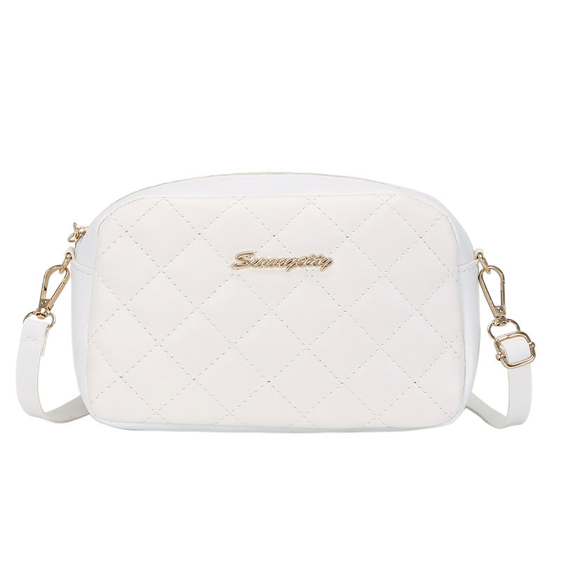 Embroidery Camera Female Small Messenger Bag Ladies Crossbody Purse Shoulder Bags Fashion Chain For 5