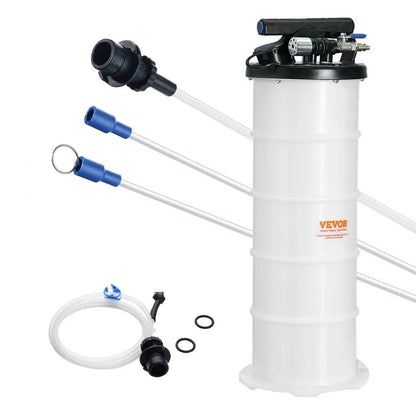 Pneumatic Manual Oil Changer, Fluid Extractor, Vacuum Fluid Extractor with Dipstick and Suction Hose, Oil Extractor Pump
