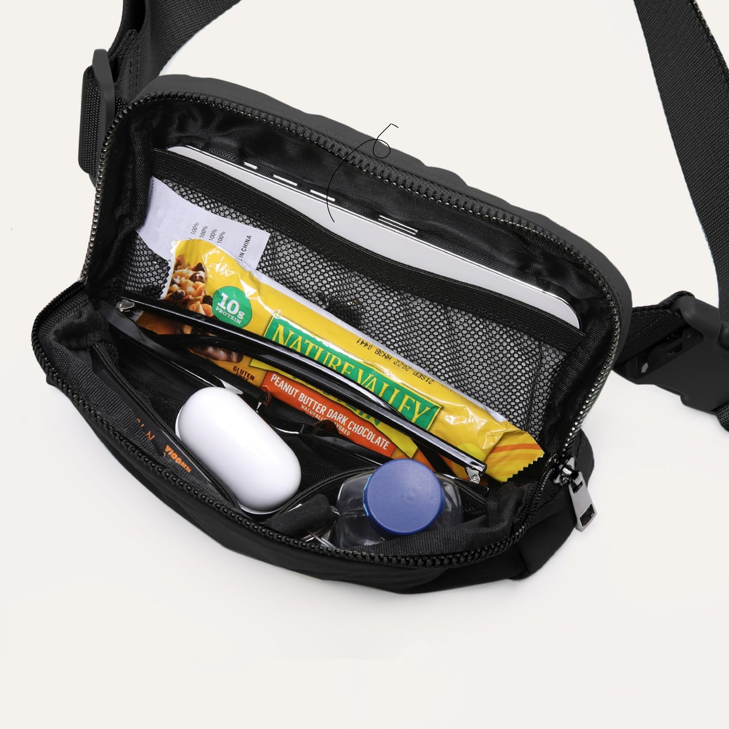 Belt Bum Waterproof Cycling Sport Waist Bag Portable Phone Gym Jogging Women Fanny Pack Wallet Pouc 3