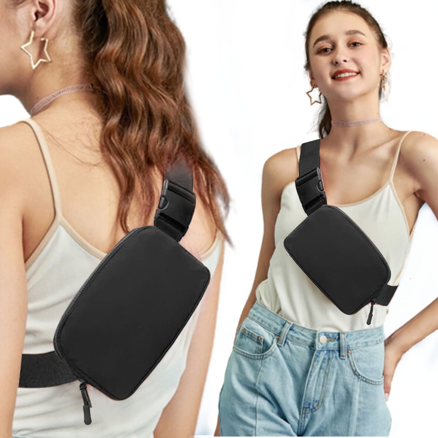 Belt Bum Waterproof Cycling Sport Waist Bag Portable Phone Gym Jogging Women Fanny Pack Wallet Pouc 4