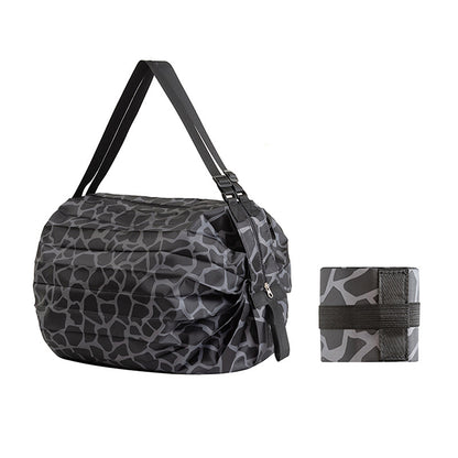 Portable Travel Camouflage Handbags, Foldable Storage Bag With Handle, Large Capacity Shopping Bag