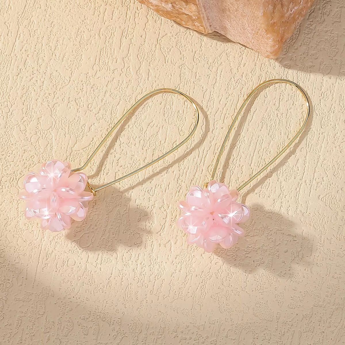 DIY Pearl Petal Ball Earrings Set For Women Fashion Holiday Travel And Party Looks 8
