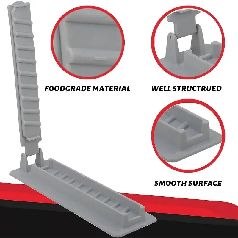 Kebab Maker Mould, Plastic Kabob Maker, Manual Kebab Press, BBQ Gadget, Meat Skewer Tool