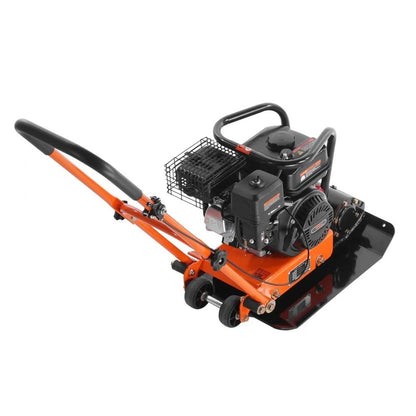 Gas Engine Plate Compactor Vibratory Compaction Tamper High Lbs Force Walkways Asphalts Paver Lands 9