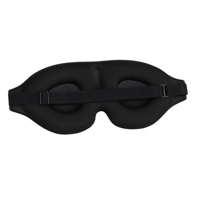 Eye Mask, Comfortable, Light Blocking, Adjustable, No Pressure on Eyes, For Men and Women, Black