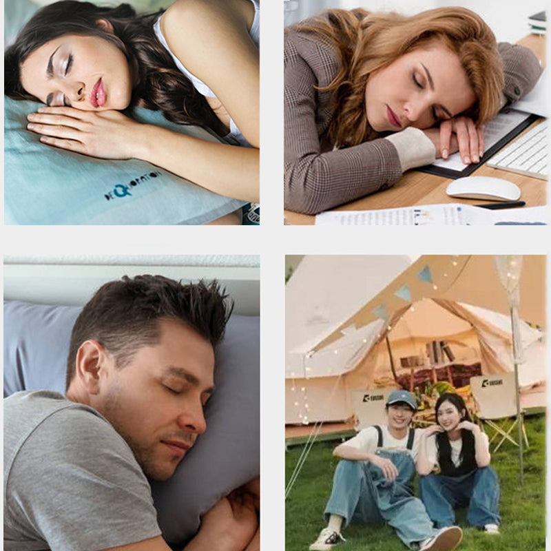 Eye Mask, Comfortable, Light Blocking, Adjustable, No Pressure on Eyes, For Men and Women, Black
