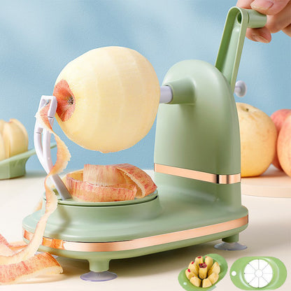 Multifunctional Kitchen Peeler Handcranked Fruit Peeler Apple Pear Slicing Tool Fruit Divider Spare 1