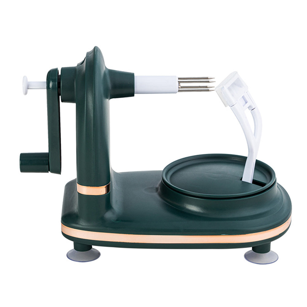 Multifunctional Kitchen Peeler Handcranked Fruit Peeler Apple Pear Slicing Tool Fruit Divider Spare 7