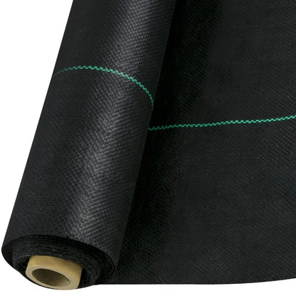Heavy Duty Geo Textile Fabric Weed Control Fabric Garden Barrier Cloth Woven Ground Cover 10