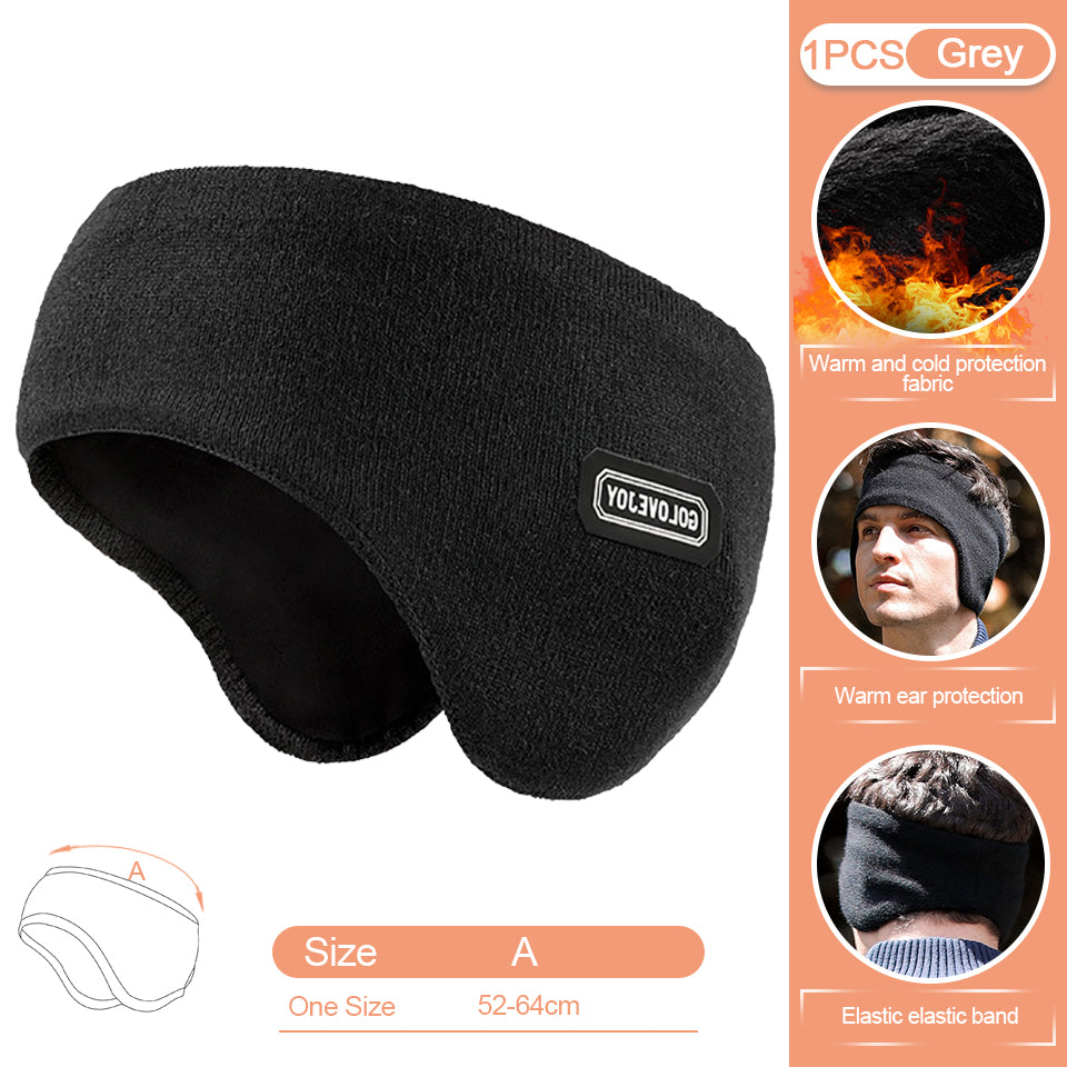 Winter Earflap Earmuffs, Solid Soft Plush, Women Men Outdoor Fashion, Ear Cover, Ear Keep Warmer Protection