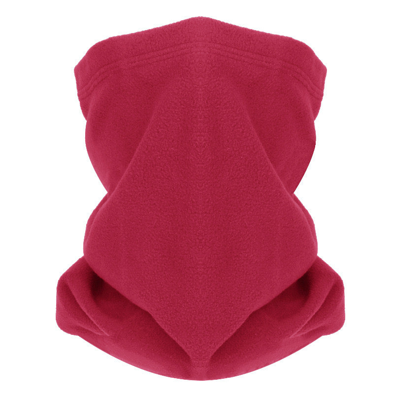 Warm Autumn and Winter Neck Cover, Multi Functional Skiing Mask, Fleece Cycling Sports Neck