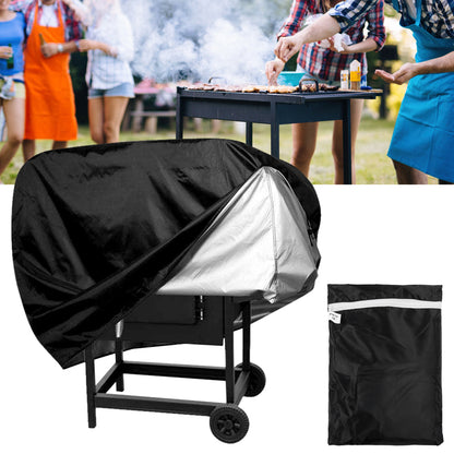 BBQ Grill Cover, Waterproof BBQ Cover, Rainproof Grill Protector, UV Garden Barbecue Cover, Outdoor Grill Accessories