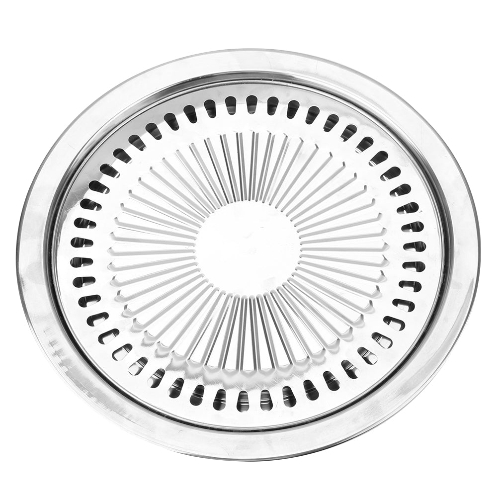 Smokeless Barbecue Grill Pan NonStick Gas Stove Plate Electric Stove Baking Tray BBQ Tong Home Outd 4