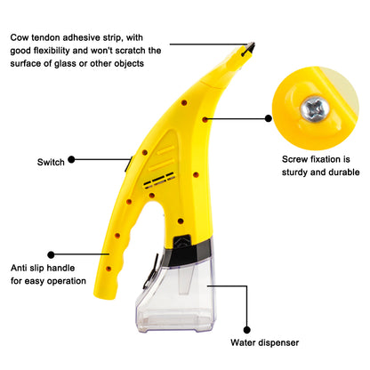 Rechargeable Window Vacuum Cleaner Set Window Squeegee Electric Cleaning Tool For Tiles Mirrors Gla 4
