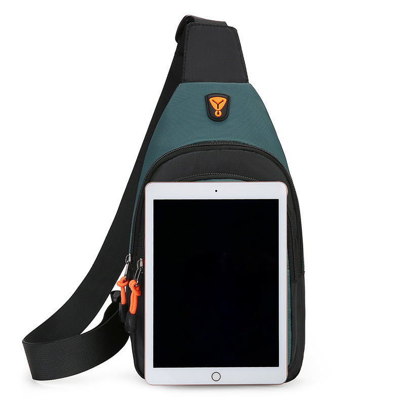 Waterproof Mens Bike Shoulder Bag Outdoor Hiking Travel Backpack Leisure Sports Crossbody Chest Bag 2
