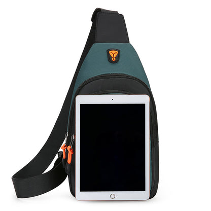 Waterproof Mens Bike Shoulder Bag Outdoor Hiking Travel Backpack Leisure Sports Crossbody Chest Bag 2